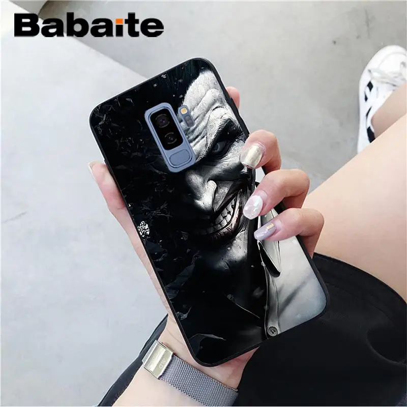 Babaite Marvel Мстители Jorker Dead Pool черный мягкий чехол для телефона samsung GALAXY Note2 Note3 Note4 Note5 Note7 Note8 Note9