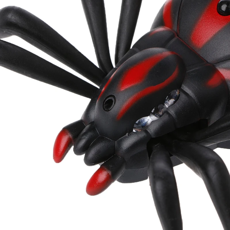 Трюк насекомое инфракрасный пульт дистанционного управления реалистичный поддельный паук RC шалость насекомое страшный трюк игрушка имитация паука электронная игрушка