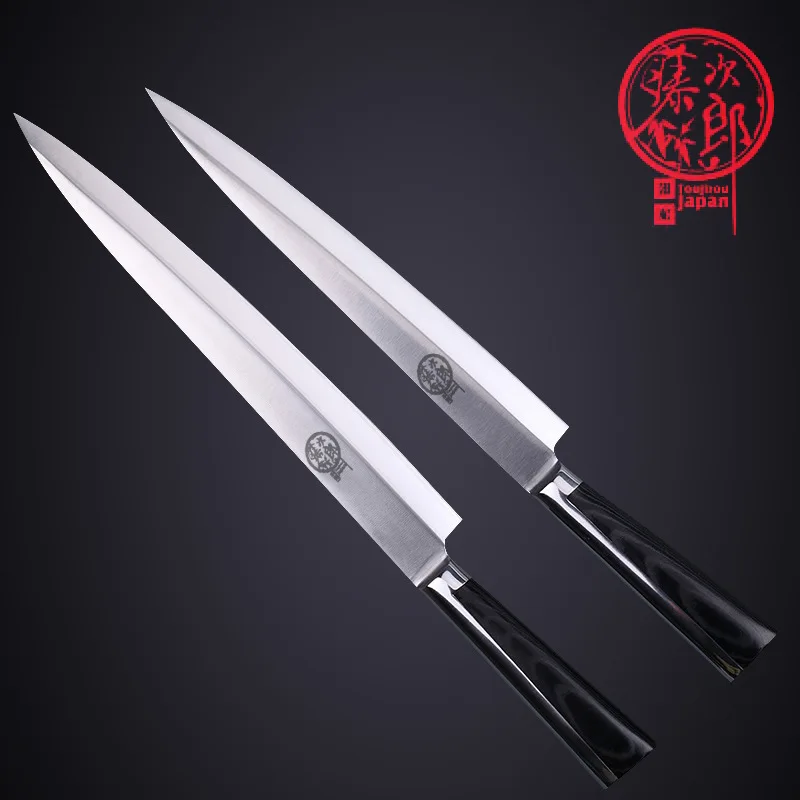 Doprava zdarma Toujiron Nerezová ocel Západní styl Sushi Sashimi Sashayed Nůž Kuchyň Vaření Krájení filetových nožů