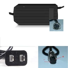 Зарядное устройство для скутеров 48 В 2.5A 20AH зарядное устройство 3 Pin встроенный в линию разъем 110 В 220 В адаптер chargeur de scooter cargador de moto