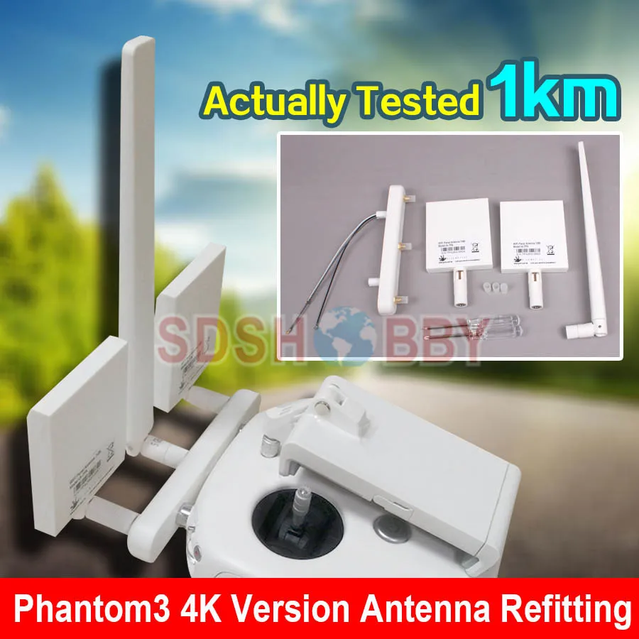 dji phantom 3 4k range extender