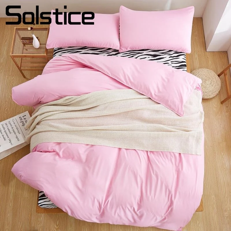 girls zebra bedding