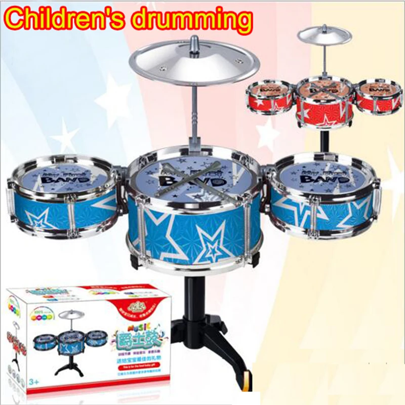Music toys Sound Suit Toy Musical Instrument jazz drums Set kit