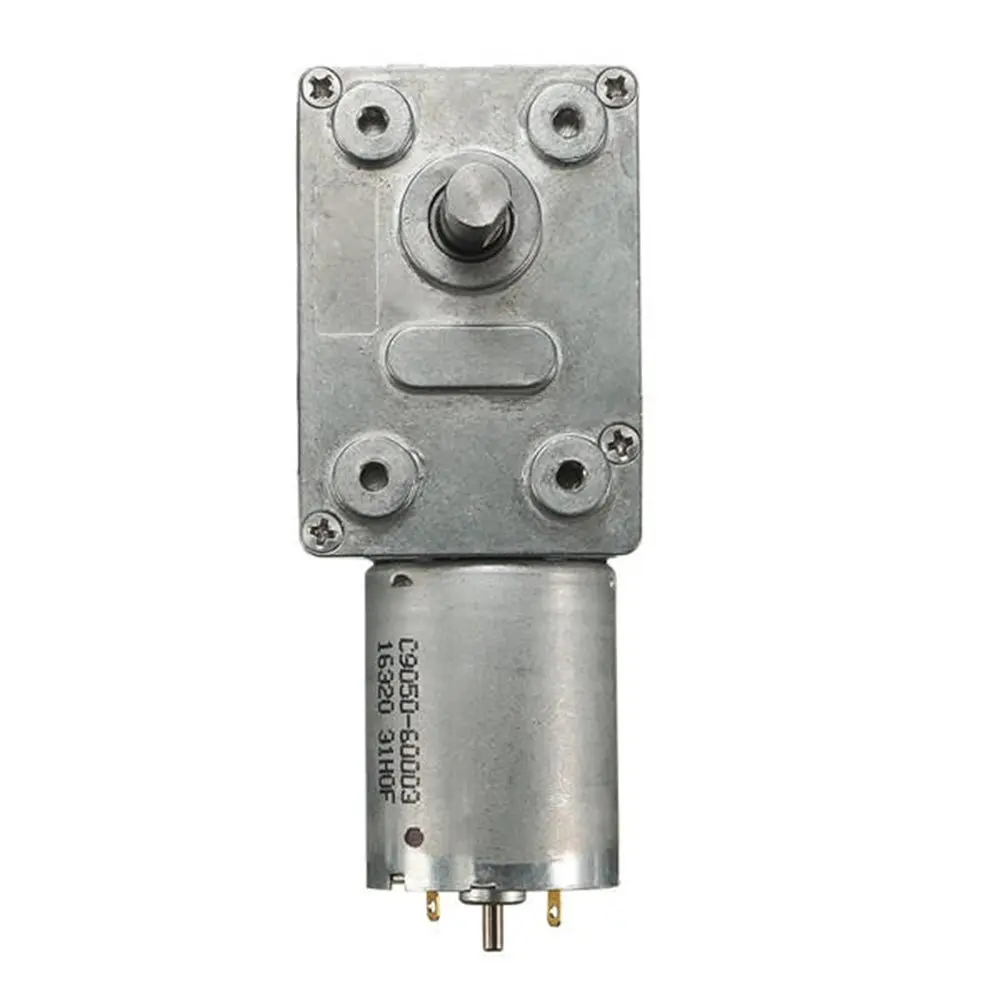 

Gw370 Dc 12v 120rpm High Torque Turbo Worm Geared Motor Reducer Motor