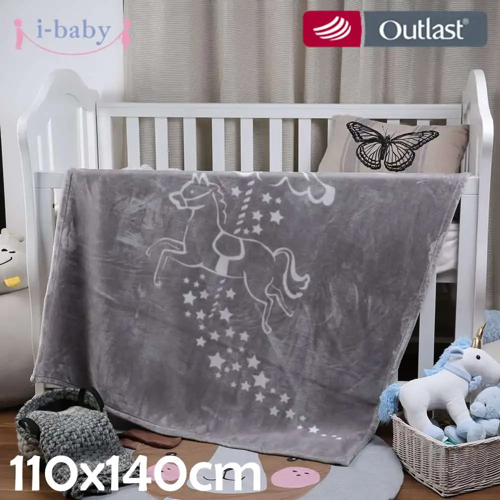 I baby роскошное ультрамягкое детское одеяло супер теплое бархатное Пеленание