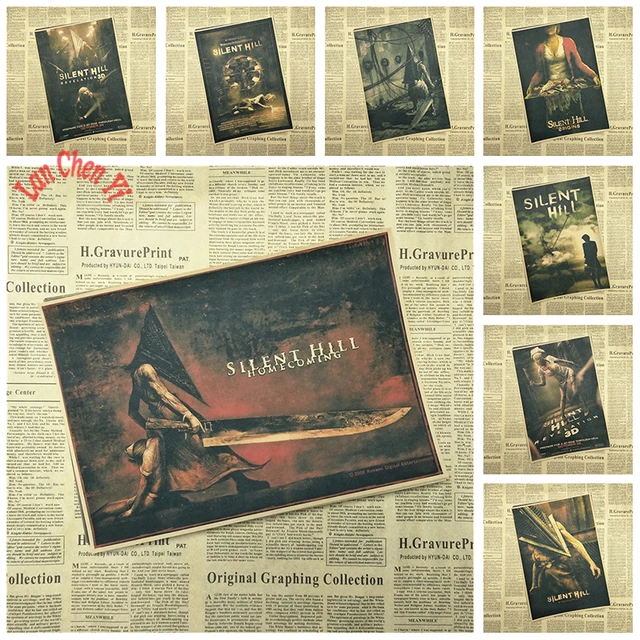 Best Price Silent Hill Classic Movie Kraft Paper Poster Bar Cafe Living Room Dining room Wall Decorative Paintings Best Price Silent Hill Classic Movie Kraft Paper Poster Bar Cafe Living Room Dining room Wall Decorative Paintings