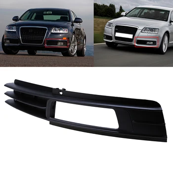 

Car Front Left Bumper Turn Signal Lower Grill Grille ABS Plastic For Audi A6 Quattro Sedan/Avant 2008-2011 facelift Car-Styling