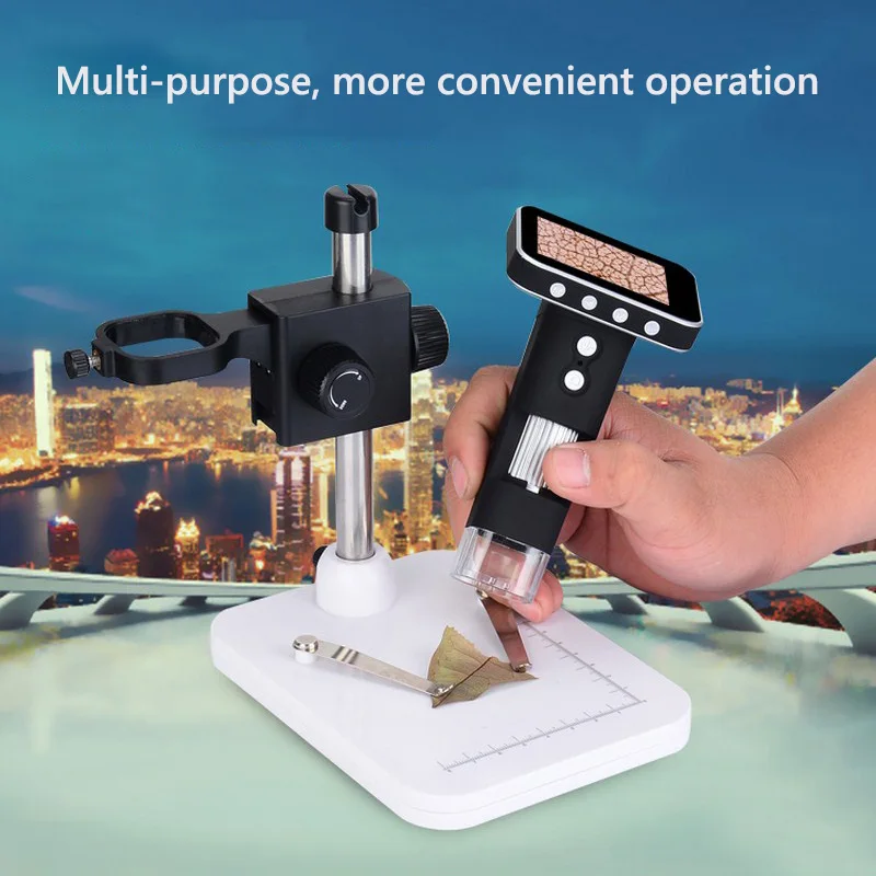 500X USB Microscope Digital Video Microscope HD Electronic Portable 8 LED Adjustable Microscope for PCB Mobile Phone Repair (2)