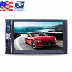 6,6 "2Din HD Digital Touch автомобиля радио MP5 плеер Bluetooth сзади Камера USB FM 12 В