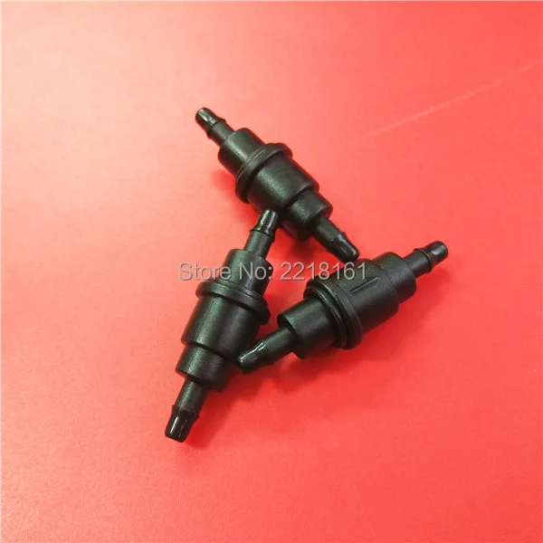 

Outdoor large format printer spare parts one way plastic ink non-return valve 10pcs/lot (For tube inner diameter 4mm)