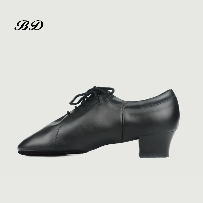 BD Latin Dance Shoes Sneakers MEN SHOES Profession Ballroom Shoe Modern Soft Cowhide Genuine Leather Wearable Sole Sweat Inside 3