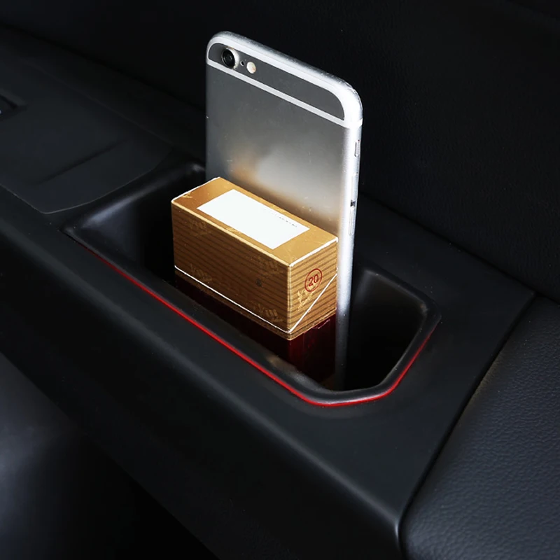 Rear Door Storage Box Organizer Holder For VW Atlas 4* Front Teramont 17-19