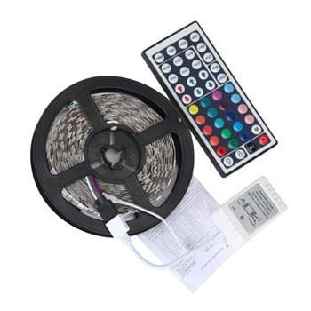 

5M RGB LED Strip String Light Bars With Remote Control Halloween Decoration