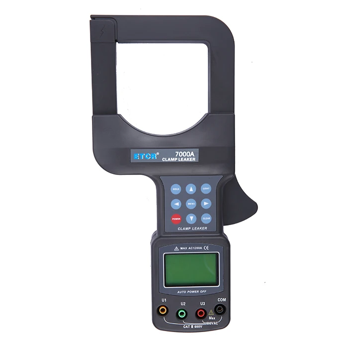 

ETCR7000A Super-large Caliber Leakage voltage detector current clamp
