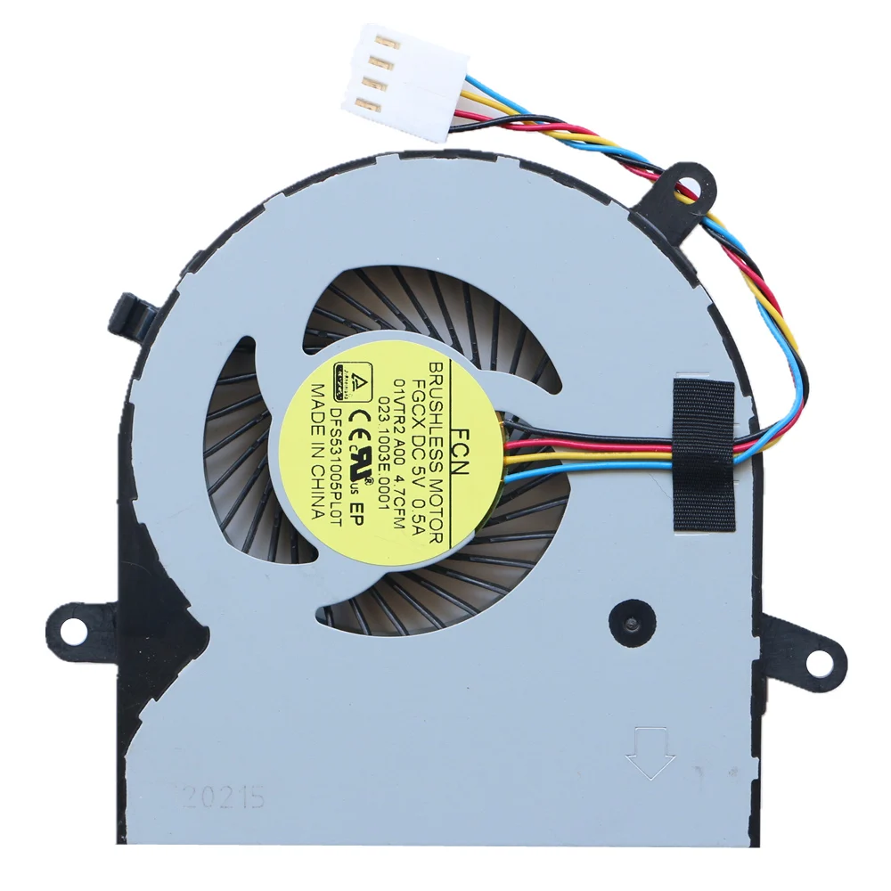 New FCN FGCX For Dell Aio 20-3055 22-3263 24-3455 24-3459 Cpu Cooling Fan  CN-01VTR2