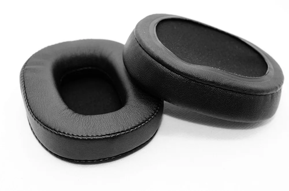 Black Replacement Earpads Pillow Ear Pads Foam Cushion Cover Cups