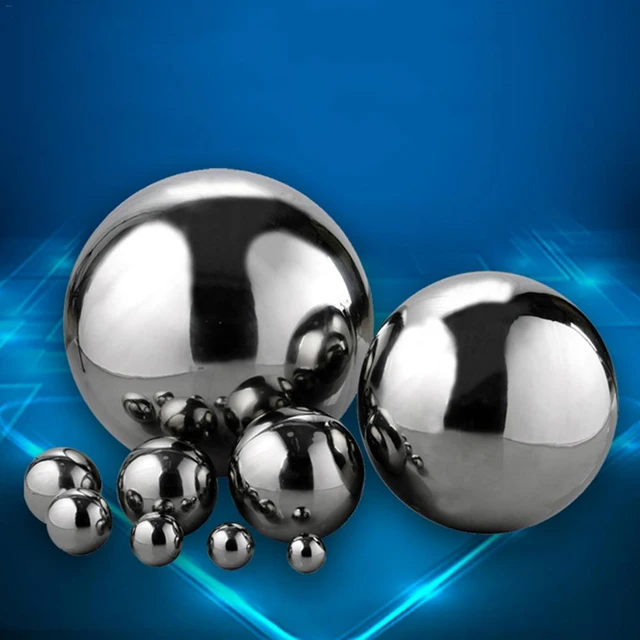 装飾用の高輝度ステンレス鋼球,9サイズの光沢のある球体304,中空ボール