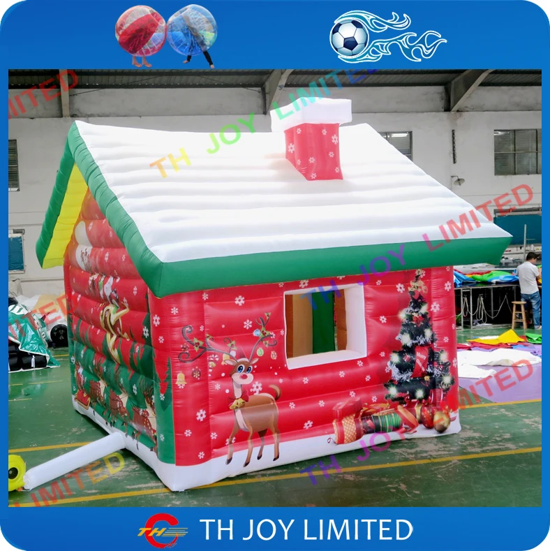 Free shipping to door! inflatable christmas house commercial inflatable ...