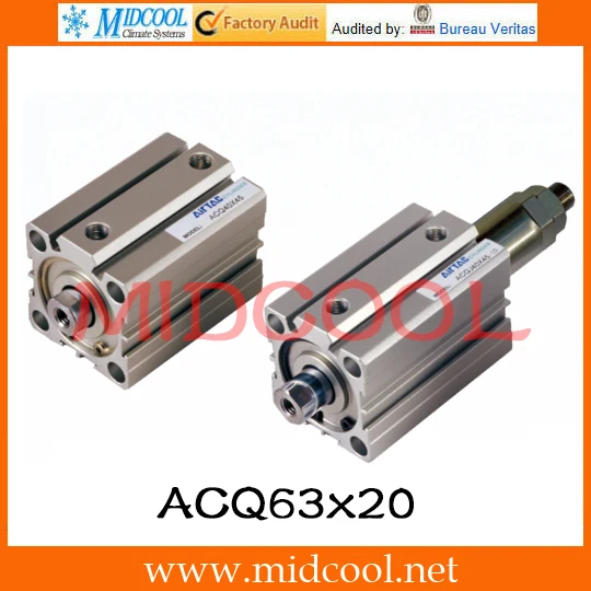 Original AirTAC Compact cylinder ACQ Series ACQ63x20 | Обустройство дома
