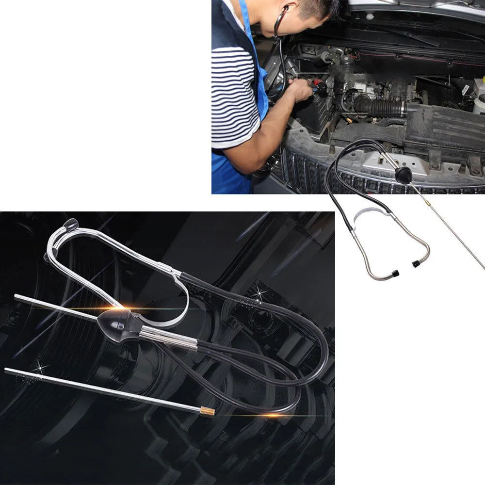 Автомобильный ремонт стетоскоп для механики автомобильный блок двигателя диагностический автомобильный слуховой инструмент многоцелевой аксессуар