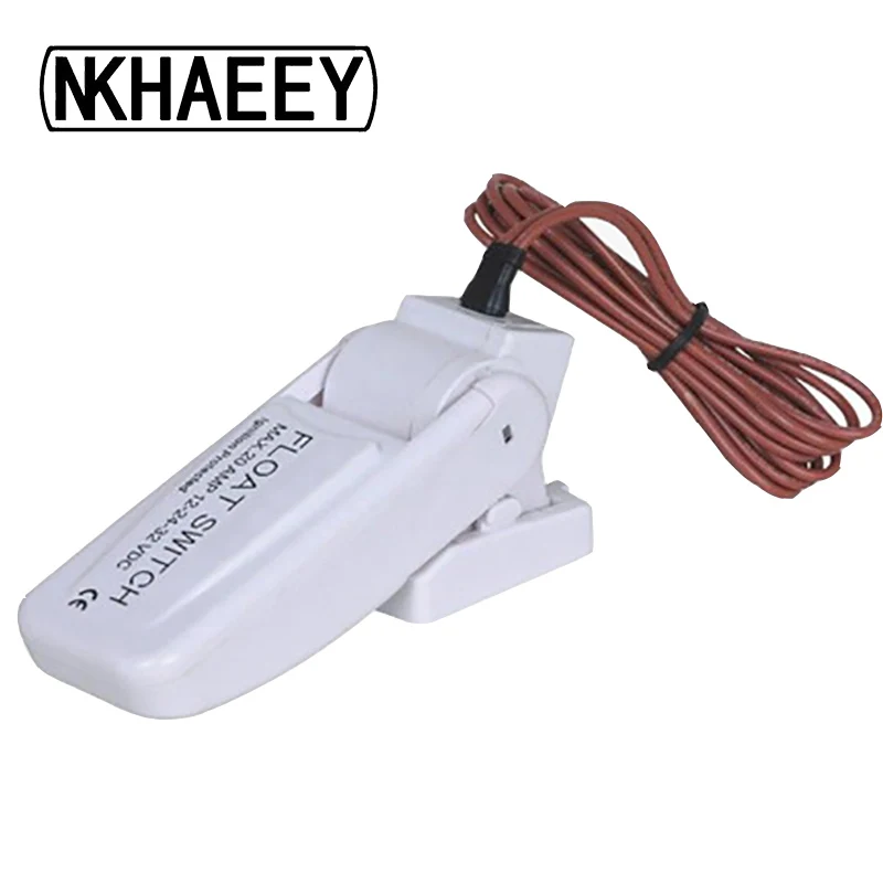 

Bilge pump float switch Buoyant water flow automatic power cut control sensor 20 AMP 12-24-32 VDC