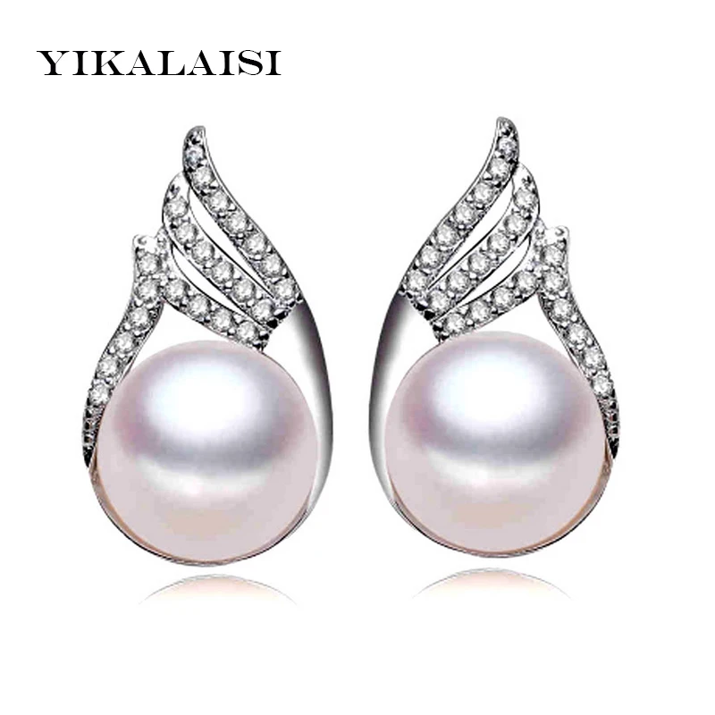 Женские серьги из серебра 925 пробы с пресноводным жемчугом|earrings for|earrings for womenearrings