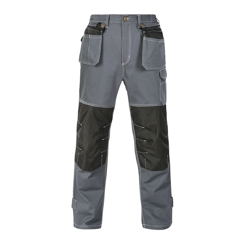 Хлопковые комбинезоны, защитная Рабочая одежда, мужские рабочие штаны, брюки, одежда с карманами, прочные брюки карго B110