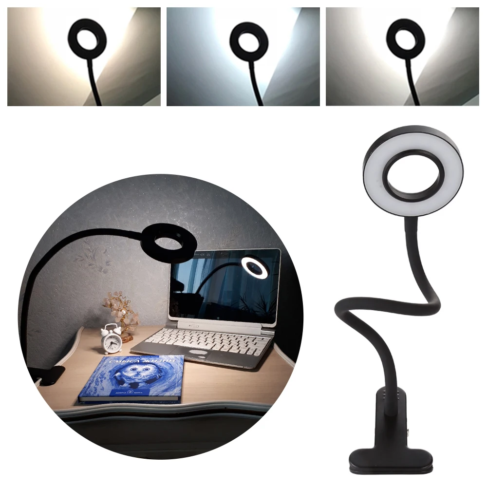 

led table lamp desk table reading light desk lamps flexo flexible lamp office table light bureaulamp lamp table Cold/Warm Light