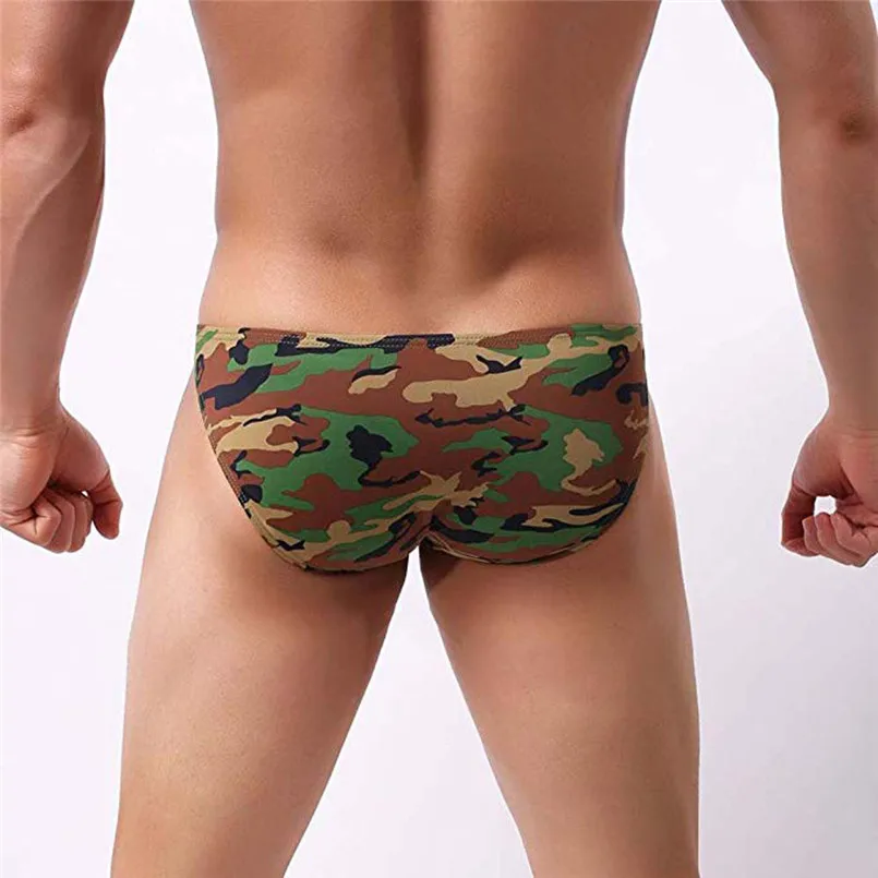 Sexy leopard men's briefs beach sports underwear sexy briefs summer shorts briefs sexy hombre casual beach shorts men 30J18 (11)
