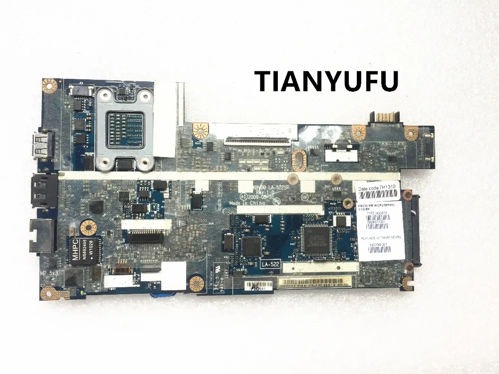 581078 001 KBV00 LA 5221P материнская плата для HP Probook 5310M ноутбука DDR3 с P9300 2 26 GHz ЦП