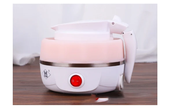 Electric travel kettle folding hot water Mini portable Pot