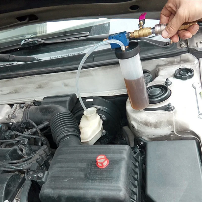 1set Of New Car Truck Brake System Fluid Bleeder Kit Hydraulic Clutch Oil Replace Tool