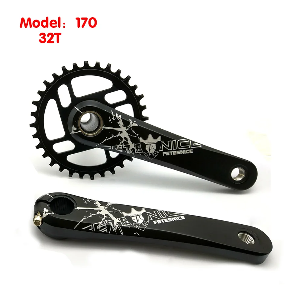 170 мм MTB 32 T/34 T узкий широкий Chainwheel crank набор 11 S велосипед шатуны - Цвет: 32T