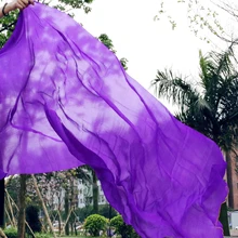 2016 high quality cheap dance veils women s sexy 100 silk belly dance veil wholesale purple