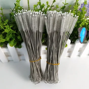 

Wholesale 2000 piece/lot 170 mm 200 mm 240 mm straw brush Straw Cleaning Brushes Round Pipe Cleaning Wire Brush Tools