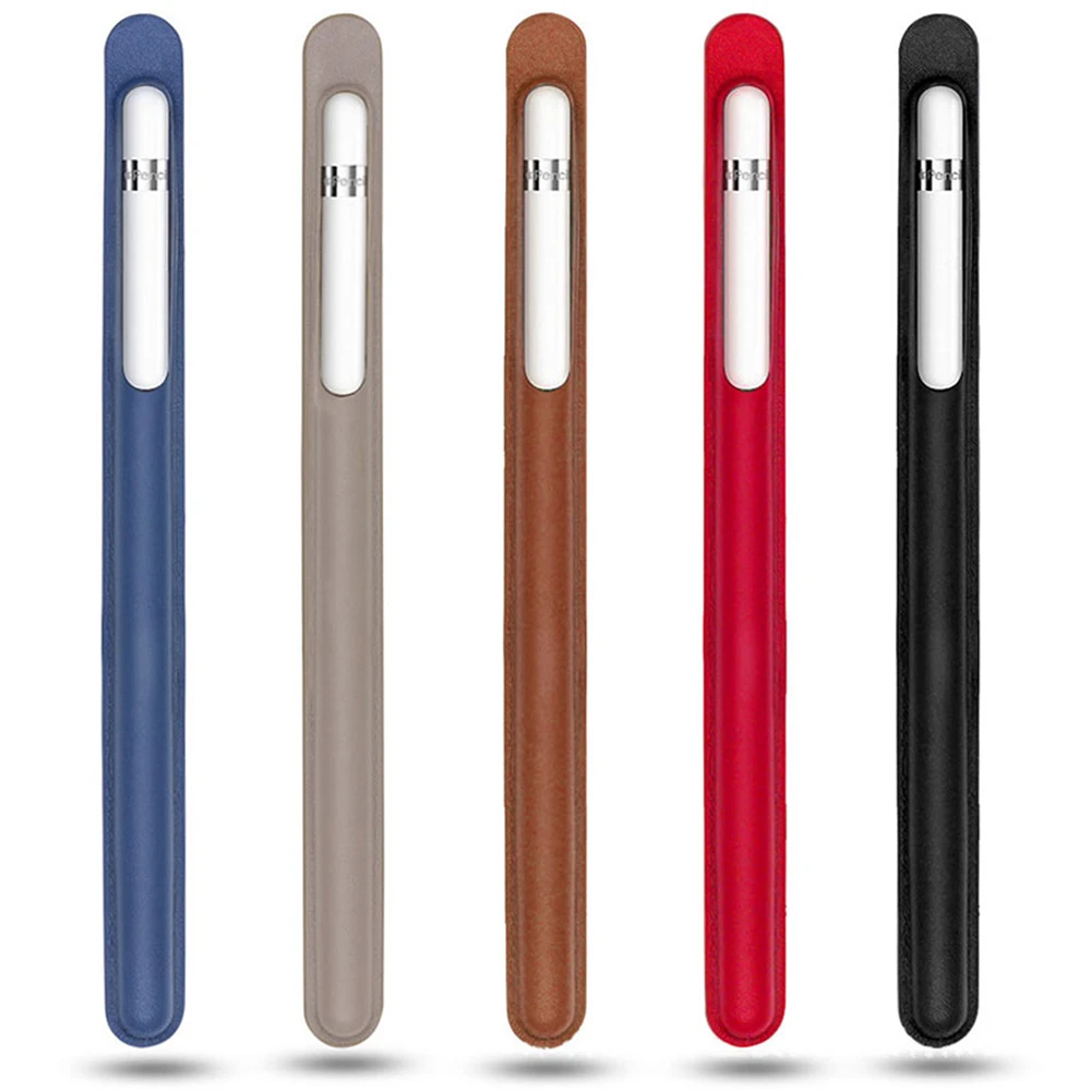

For Apple Pencil PU Leather Case Cover Pouch Holder Bag For iPad Pro 9.7 10.5 12.9'' Touch Stylus Pen for New iPad 9.7 2018