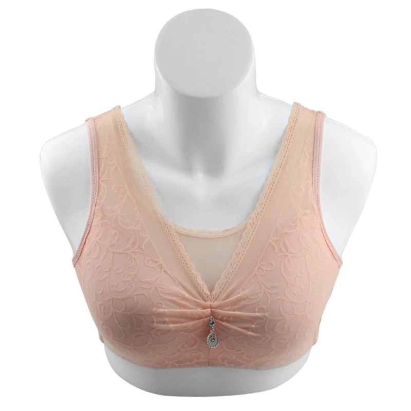 4pcs Lace Mastectomy Breast Insert Pocket Bra Breast Cancer Underwear Front  Buckle Cancer Vest Breast Postoperative Bra D-1002 - Bras - AliExpress