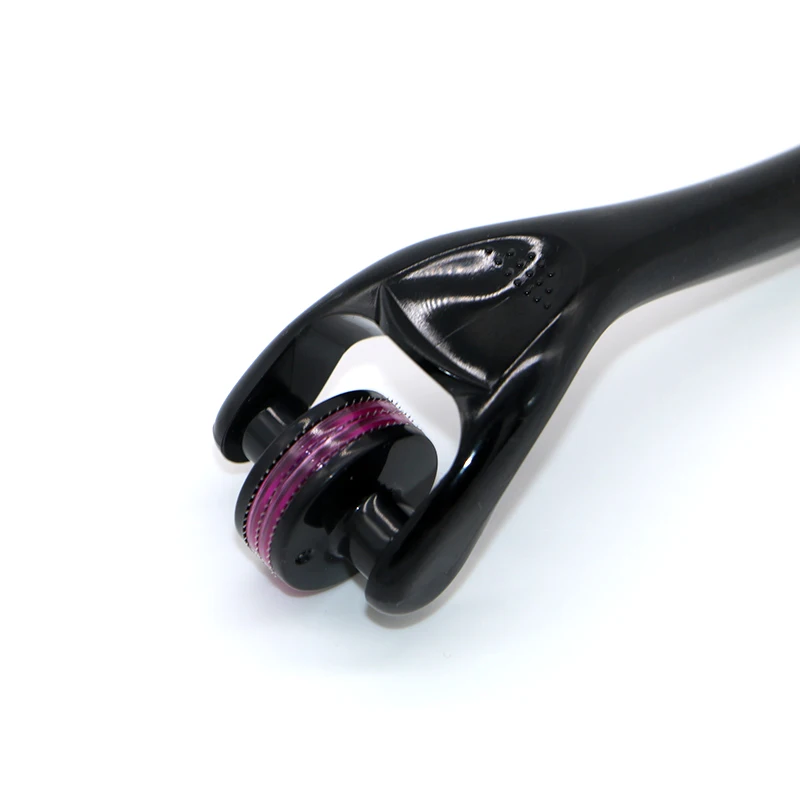 

Hot sales 180 pins micro needle roller manual derma roller system for eye corner skin care mezoroller