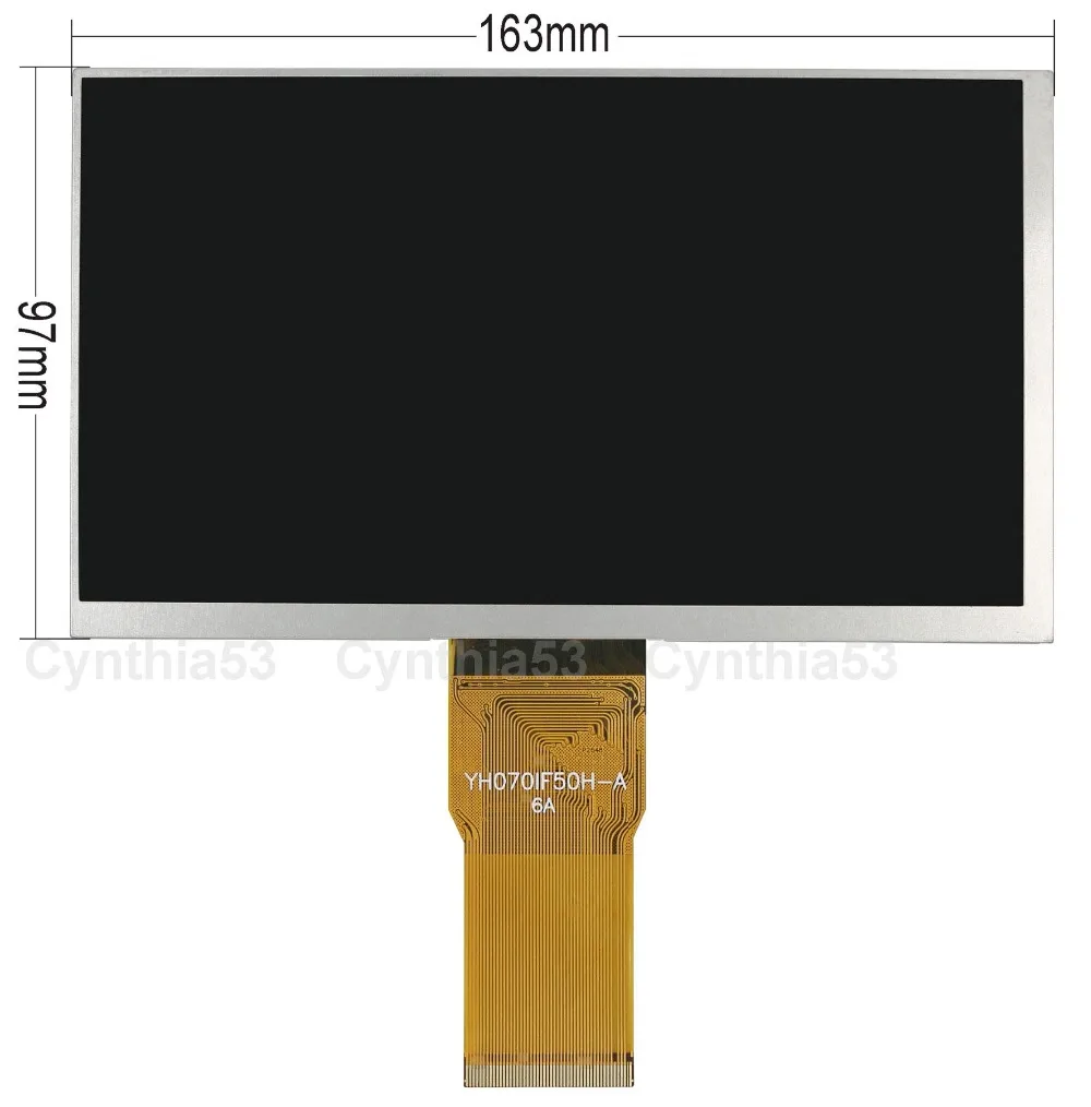 50PIN 7 ''Новый планшетный ПК для IRT T-720 T720 ЖК-экран | Компьютеры и офис