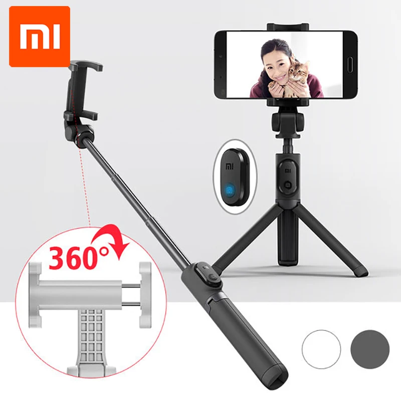 Original Xiaomi Handheld Mini Foldable Tripod 2 in 1 Monopod Selfie Stick Bluetooth Wireless Remote Shutter for Android & Iphone