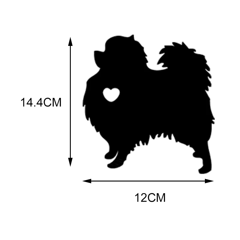 I Love My Pomeranian Dog автомобильные наклейки с животными водонепроницаемые для