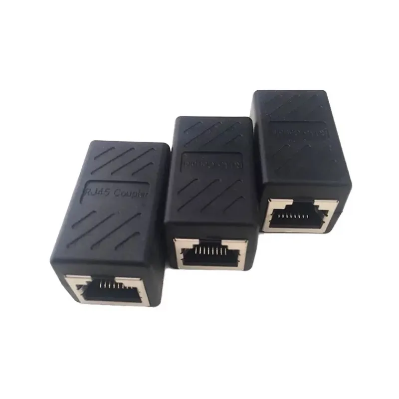 Female Network Cable Transfer Head RJ45 Adapter LAN Coupler Extender Ethernet | Компьютеры и офис
