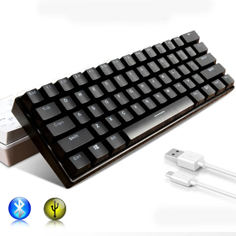 Bluetooth Mechanical Keyboard For Tablet Phone Mac Computer Bluetooth Keyboard RGB Backlit