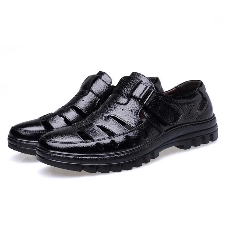 Size 38-44 uomini estate scarpe stile Classico stile Retrò Gladiatore uomini Freddi sandali Fretwork Traspirante Scarpe Fisherman Nero marrone
