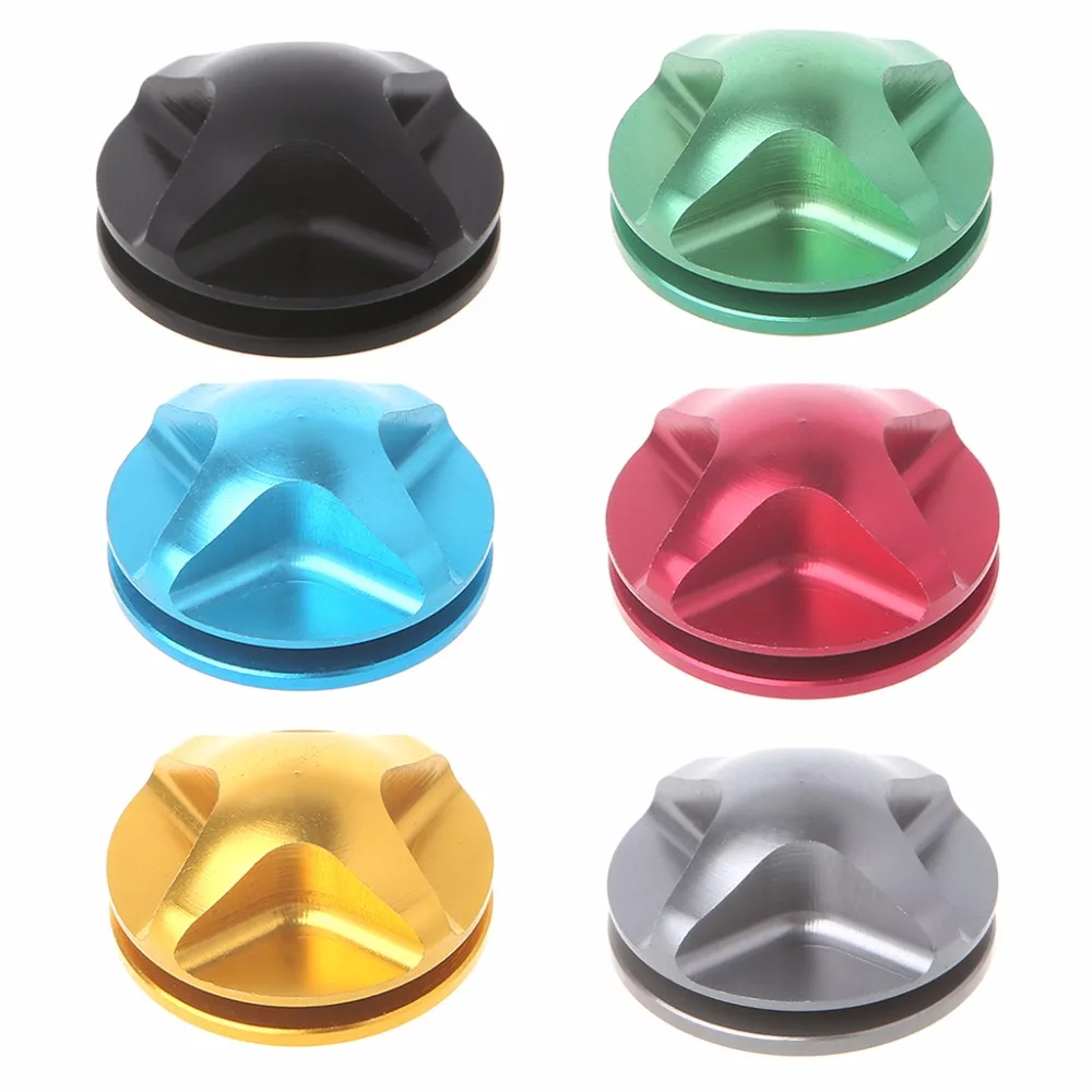 

Bicycle Fork Cover Front Gas Shoulder Caps Aluminum Alloy Nozzle Mountain Bike