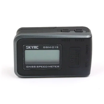 

SKYRC GSM-015 GNSS Speed Meter High Precision GPS & GLONASS Reception Speed Altitude Meter w/ Rechargeable Battery for RC Racing