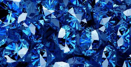 blue diamonds background