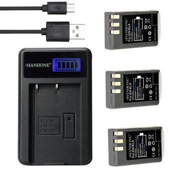 

3PCS Top 2500mAh EN-EL9 EN EL9 EN-EL9a EN EL9a EL9a Digital Camera Battery for Nikon EN-EL9a D40 D60 D40X D5000 D3000 Batteries