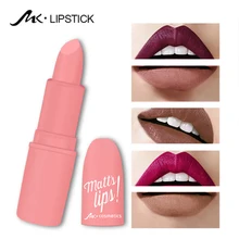 Помада матовая Водонепроницаемая длительная Сексуальная красная помада бархатная увлажняющая телесный оттенок для губ Макияж 12 цветов