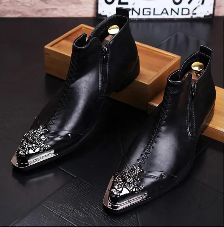block heel square toe shoes